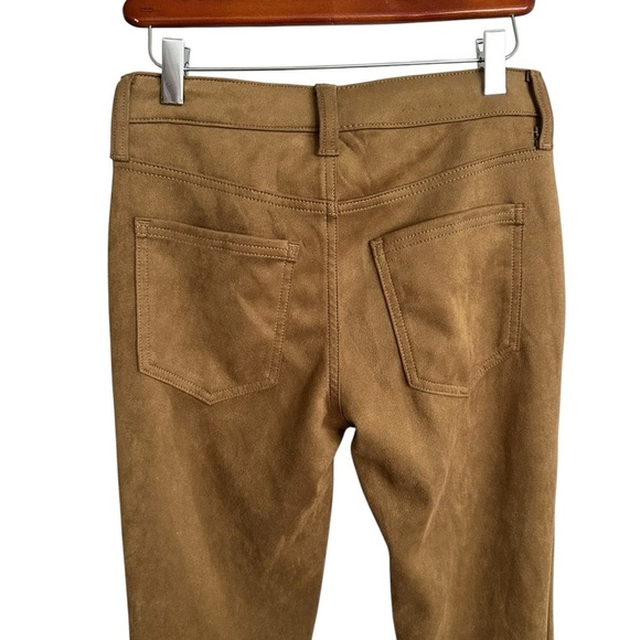 BANANA REPUBLIC Low Rise Bootcut Vegan Suede 90s Vintage Inspired Pants Size 26 - Picture 7 of 12